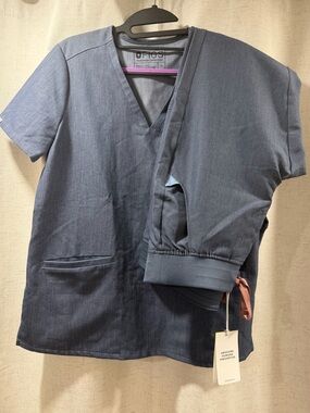 Figs Women Zamora joggers and top Denim set NEW